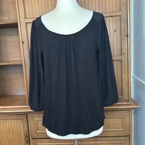 Banana Republic 3/4 sleeve tie back top, size small NWT
